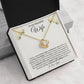 I wish I could reverse time Wife Knot Necklace