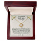 The day we met, I found Wife Knot Necklace