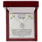 The day we met, I found Wife Knot Necklace
