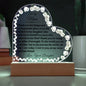 To my Mom Acrylic heart - Mothers Day Gift 5