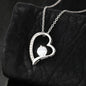 Braver than you believe heart Necklace