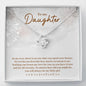 To my daughter - in my eyes Necklace