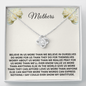 BELIEVE IN US MORE THAN Mom beige To my daughter Necklace Template