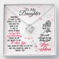 To my daughter Loving and Breathing Necklace