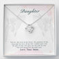 To my daughter - You are the beat of my heart Necklace
