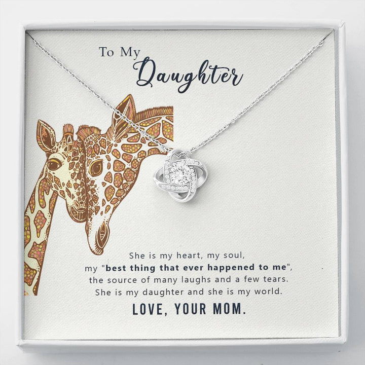 To my store daughter giraffe necklace