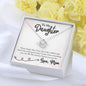 To My Daughter - learn from everything Necklace