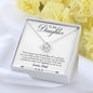 To my daughter - Never forget I love you Necklace