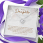 To my daughter - in my eyes Necklace