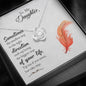 To my daughter - Sometimes the smallest step Necklace