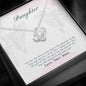 To my daughter - You are the beat of my heart Necklace