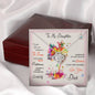 To my daughter - how much i love you Necklace