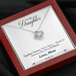 To my daughter - Together forever Necklace